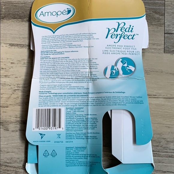 Amopé Pedi Perfect Electronic Foot File For At Home Pedicures - Picture 13 of 13